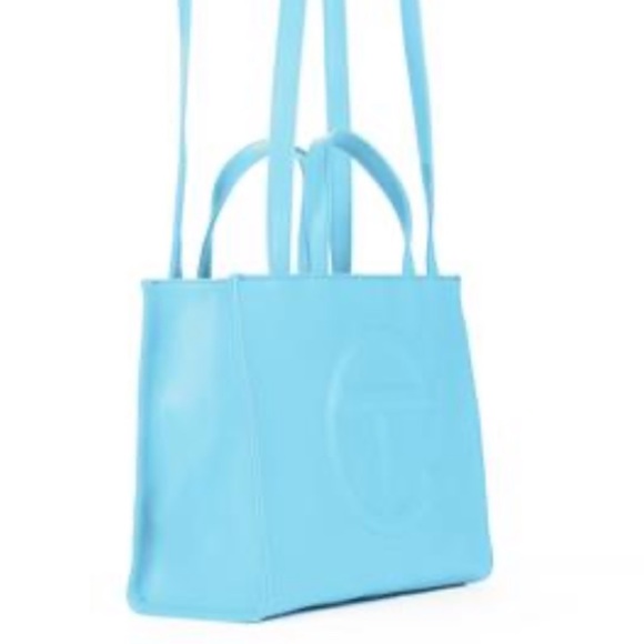 telfar Handbags - Telfar blue medium shopping bag BRAND NEW